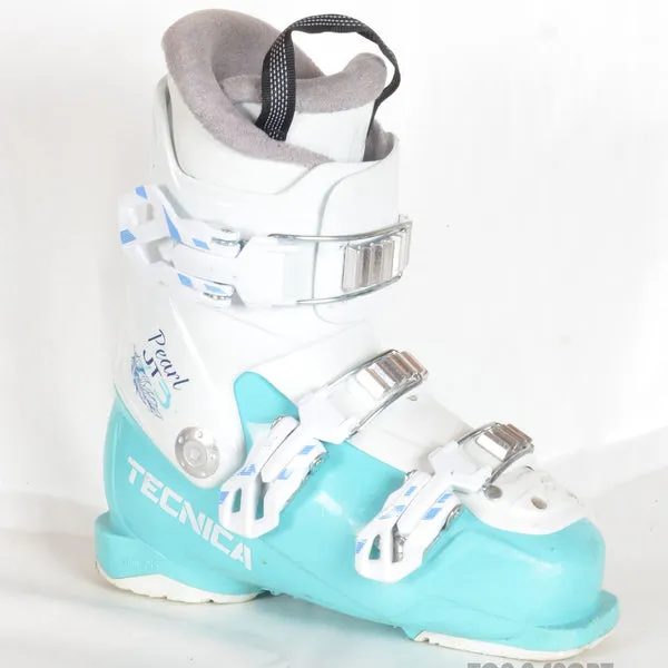 Tecnica Pearl JT 3 chaussures ski junior occasion