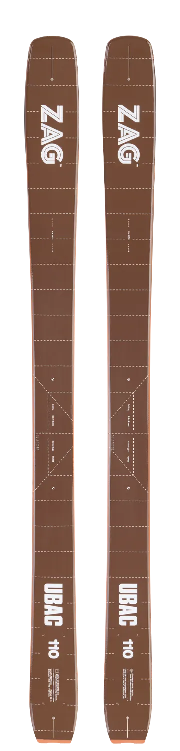 Zag Skis Ubac 110 skis freeride