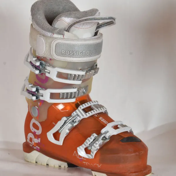 Rossignol ALLTRACK W ORA chaussures de ski femme d’occasion flex 100