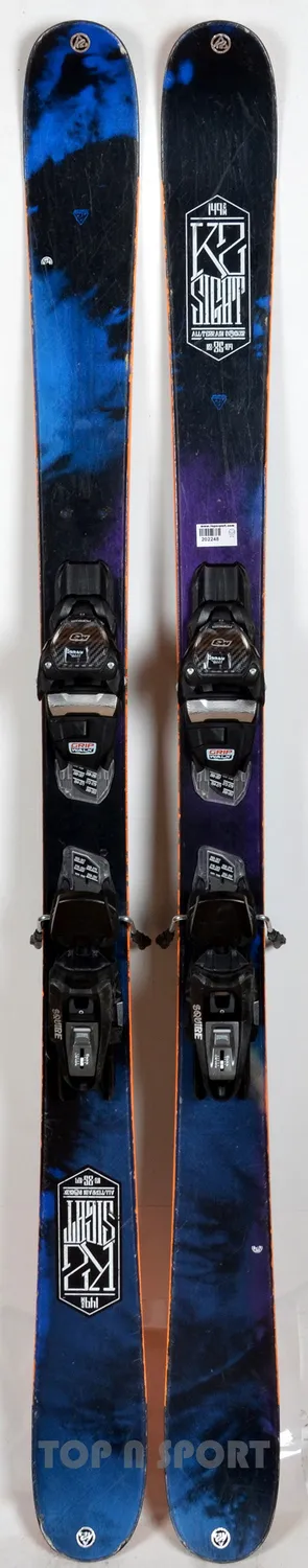 K2 Sight Blue skis occasion freestyle park