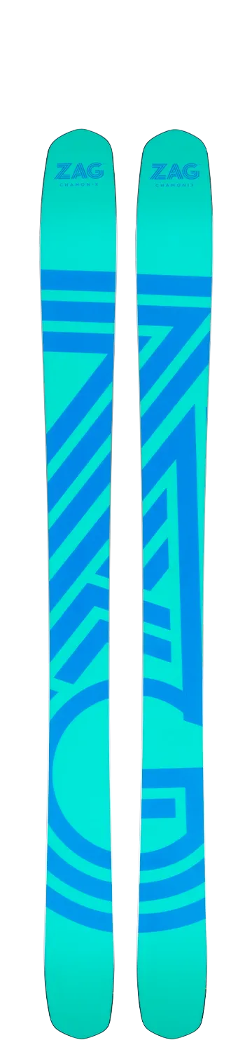 Zag Slap 112 Lady Skis Poudreuse 112 mm Légers