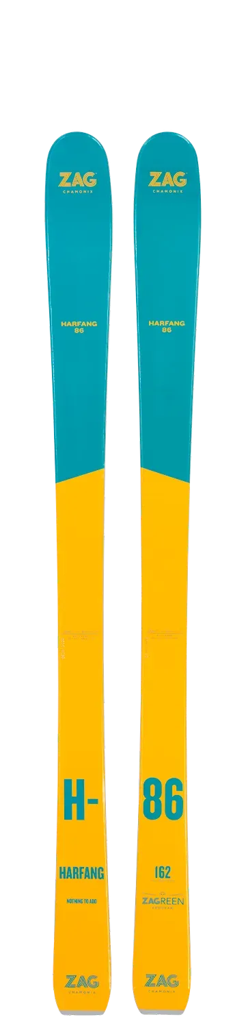 Zag Harfang 86 + Skis Station Polyvalents Topsheet Renforcé