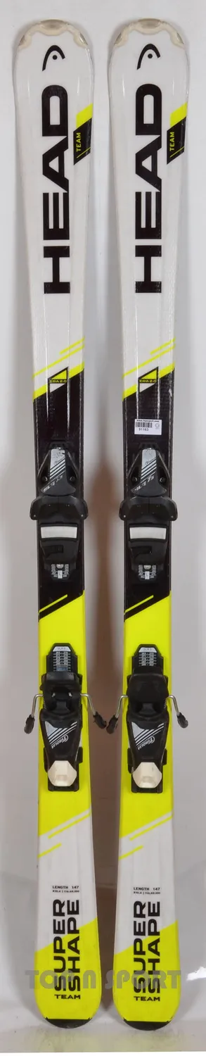 Head Supershape Team ski occasion junior jaune