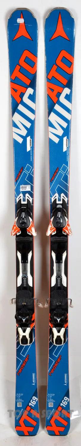 Atomic REDSTER Xti ski bleu d’occasion polyvalent piste