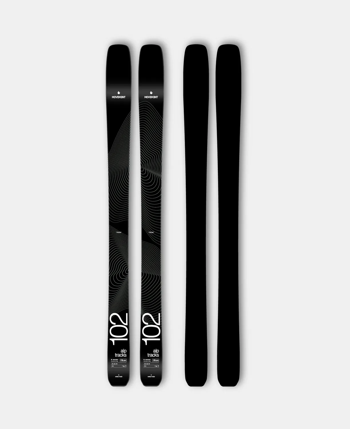 Movement Alp Tracks 102 ski rando freeride portance