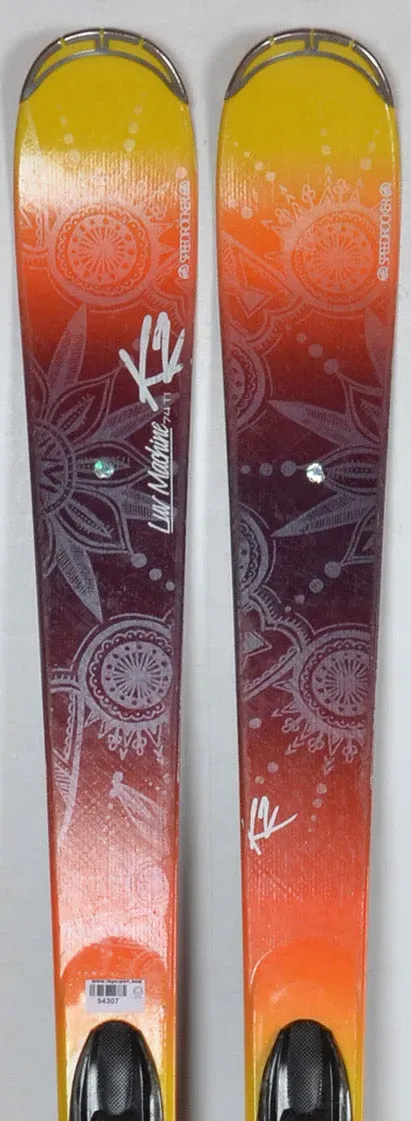 K2 Luv Machine 74 Ti skis femme d’occasion piste