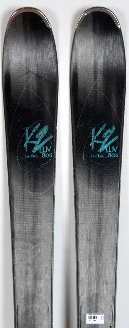 K2 Luv Sick 80 Ti skis occasion femme all mountain