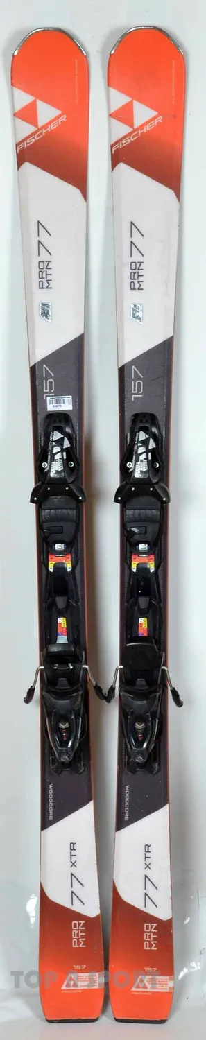 Fischer Pro MTN 77 skis occasion piste polyvalent