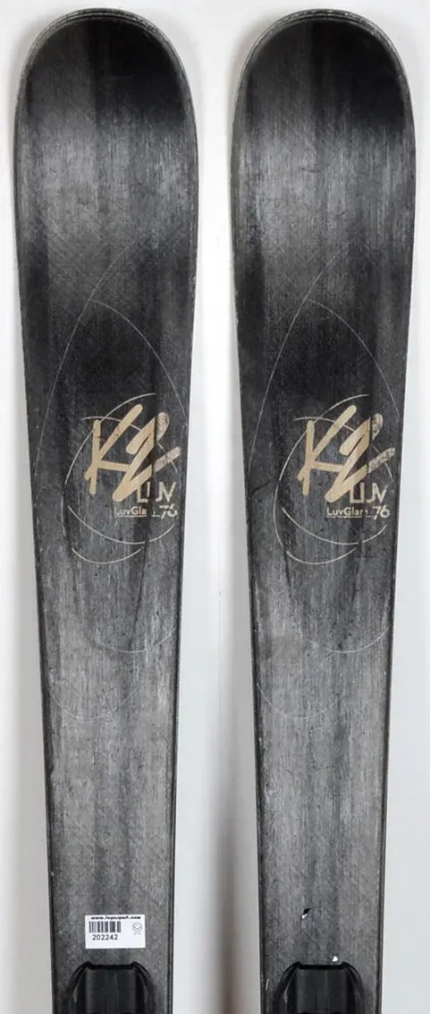 K2 Luv Glam 76 skis occasion femme noir