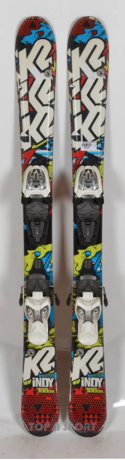 K2 Indy skis enfant occasion apprentissage
