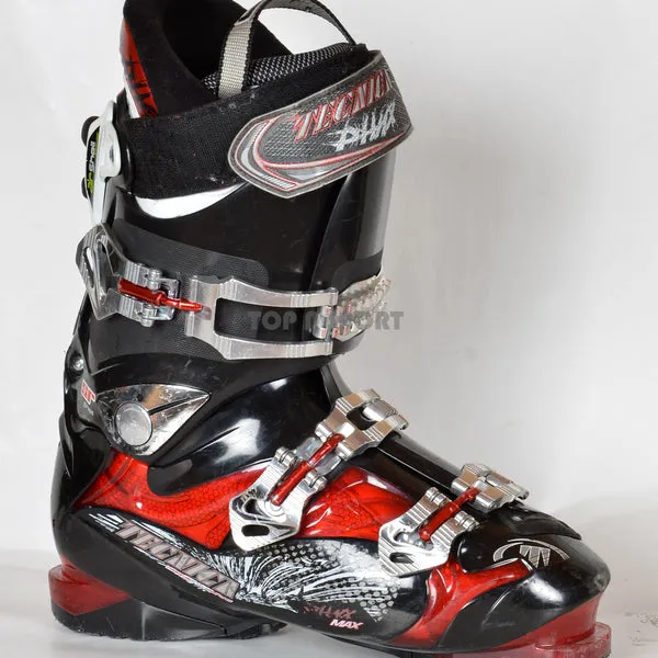 Tecnica Phoenix Max SR chaussures ski occasion noir rouge