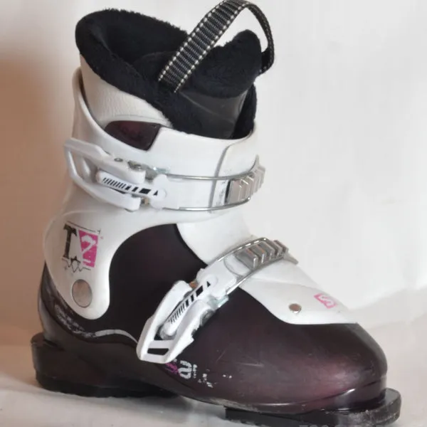 Salomon T2 Girly jr chaussures de ski junior d’occasion confortables