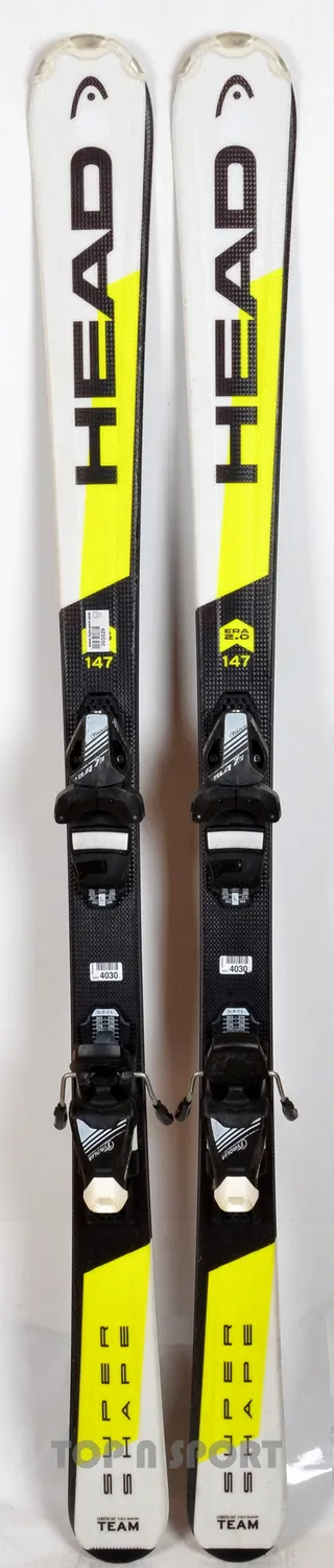 Head Super Shape Team SLR 2.0 skis junior occasion