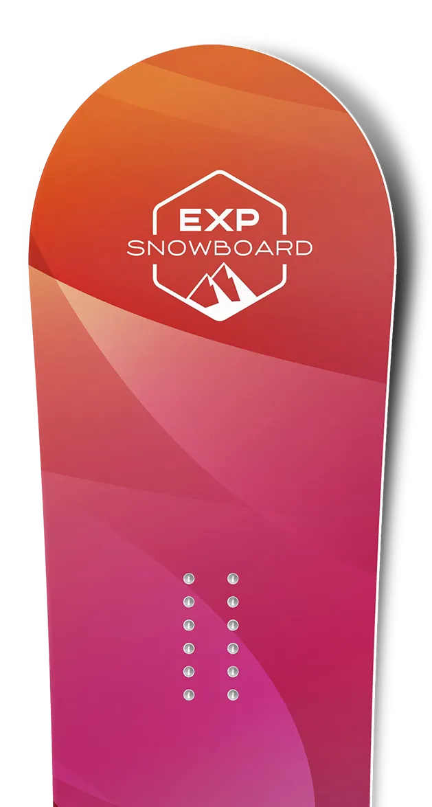 Exp-snowboard Flower snowboard polyvalent femme