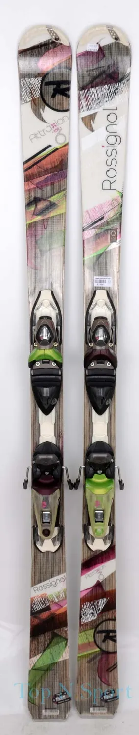 Rossignol Attraxion 6 Echo skis femme occasion piste