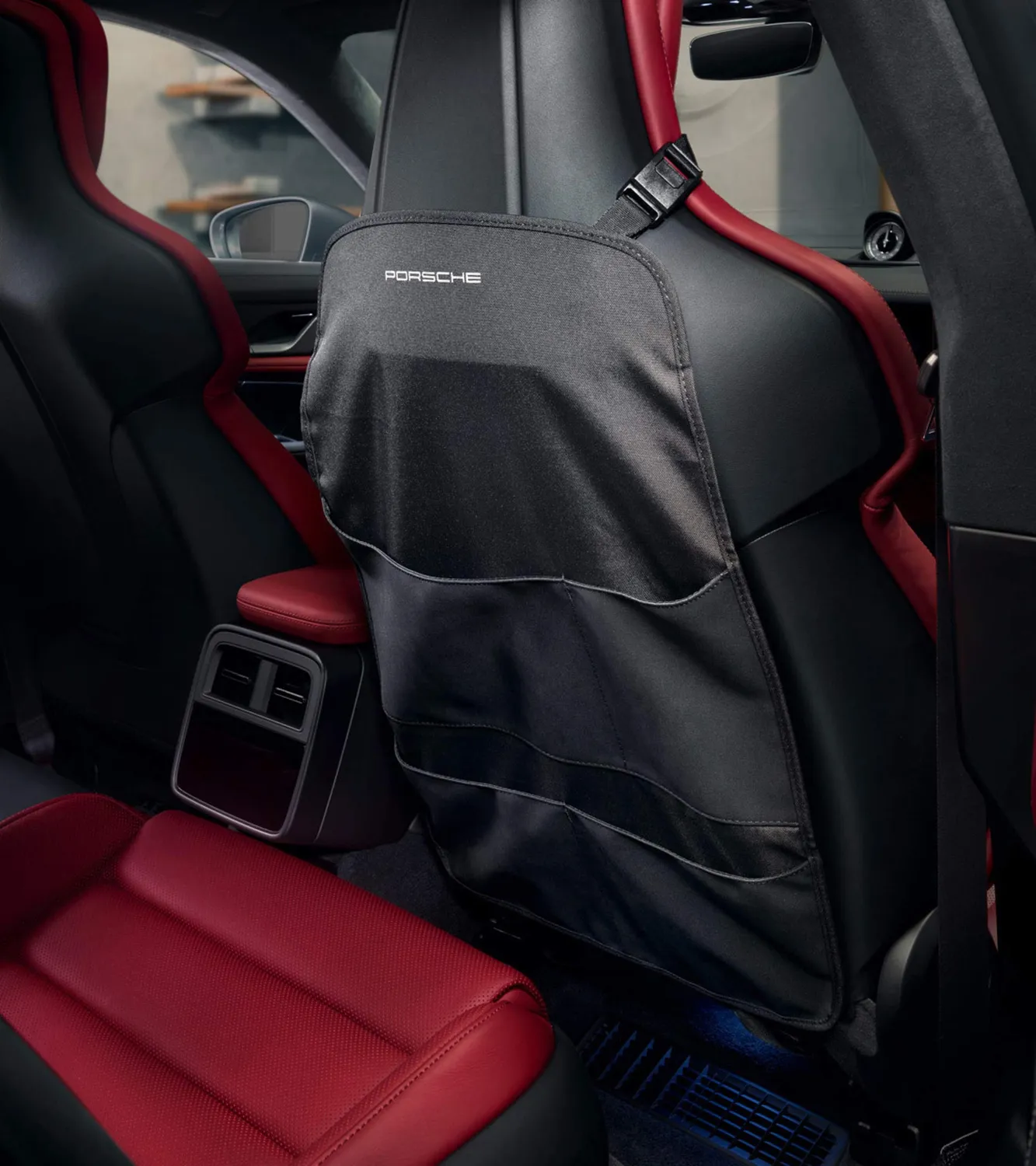 Porsche 95B044008 protection de siège arrière et organiseur de coffre