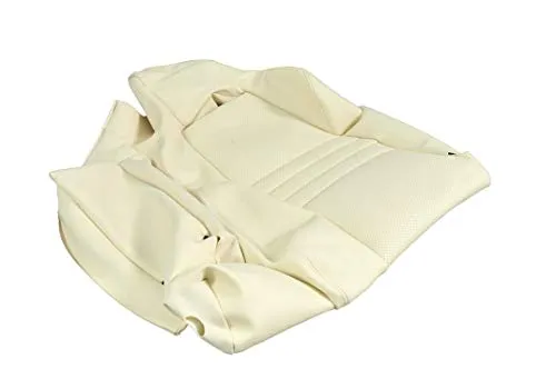 Porsche 97052290197 housse dossier siège cuir crème gauche
