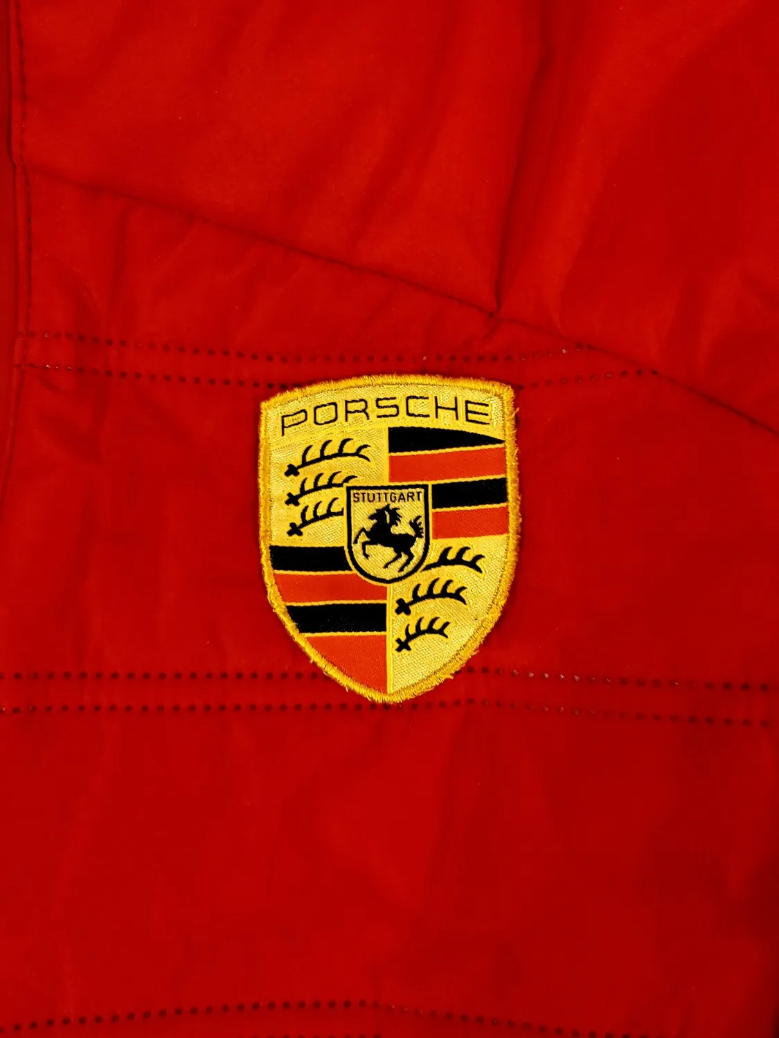 Porsche Crest patch à coudre polyester 53x65 mm
