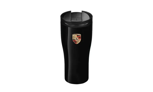Porsche Thermo Mug isotherme inox noir 450 ml