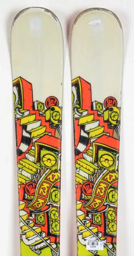 K2 Bad Seed ski junior d’occasion freeride patin 85 mm
