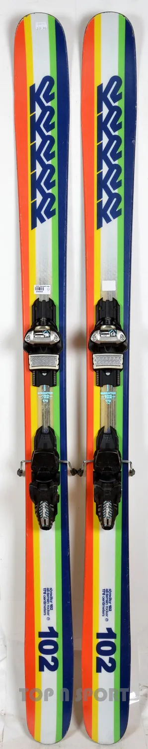 K2 Shreditor 102 ski occasion freeride 102 mm