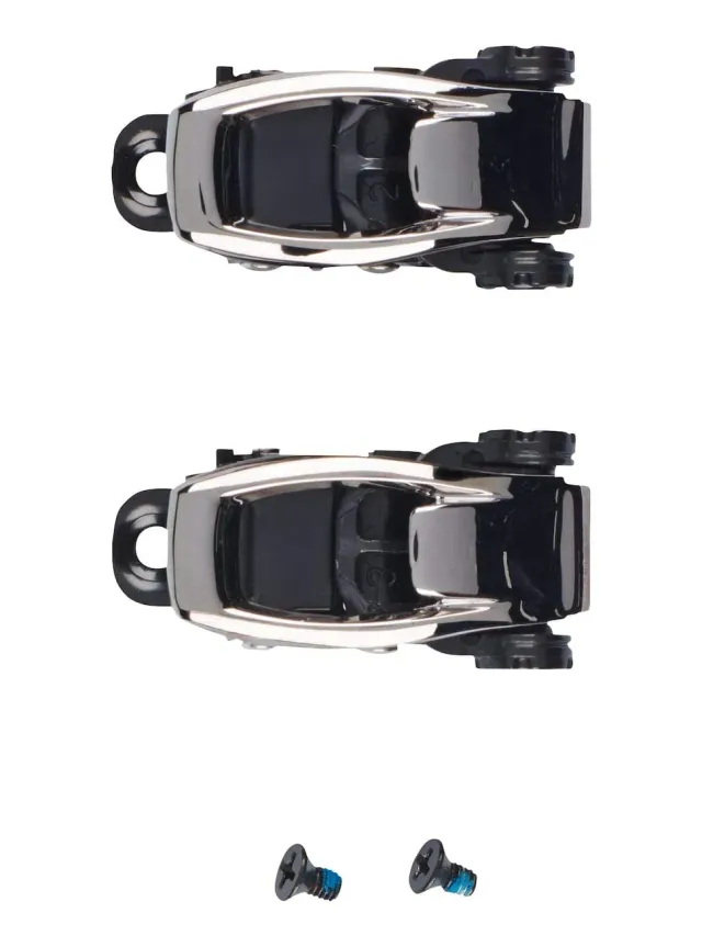 Burton Toe Buckle Set boucles de fixation noires, paire