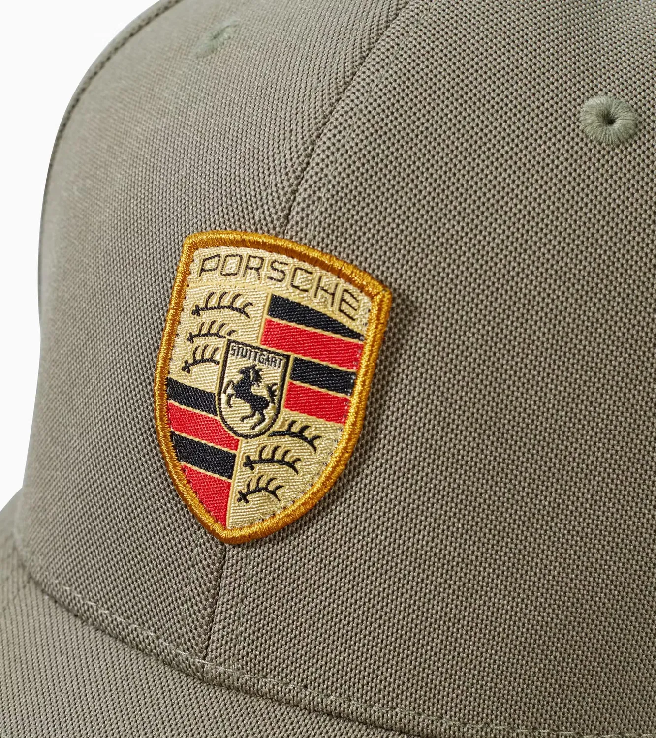 Porsche Flexfit casquette baseball gris vert
