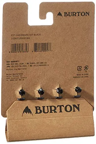 Burton EST kit visserie fixations snowboard Channel