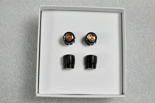 HEAD Porsche Drivers Selection 99104460267 bouchons de valve x4 noirs