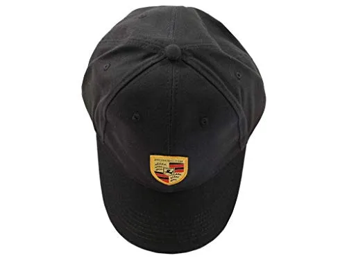 Porsche casquette blason noir 100% coton taille unique