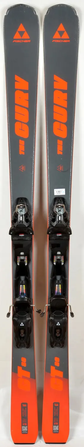 Fischer The Curv GT 80 skis occasion gris polyvalent