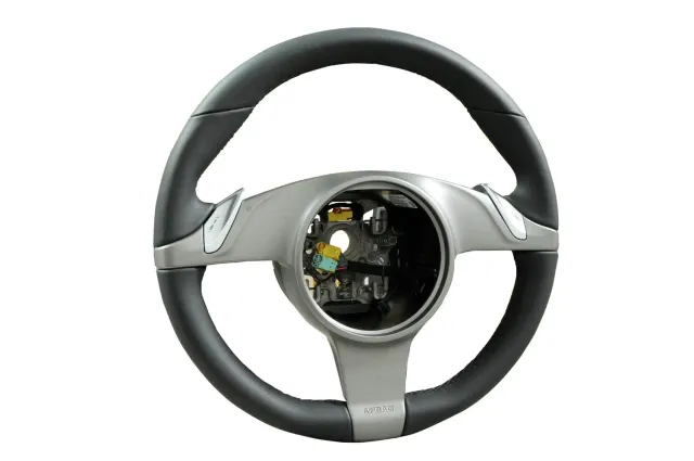 HEAD PORSCHE PDK volant en cuir lisse noir