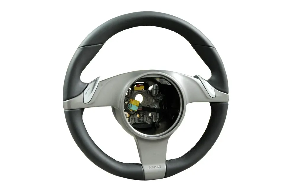 HEAD PORSCHE PDK volant en cuir lisse noir