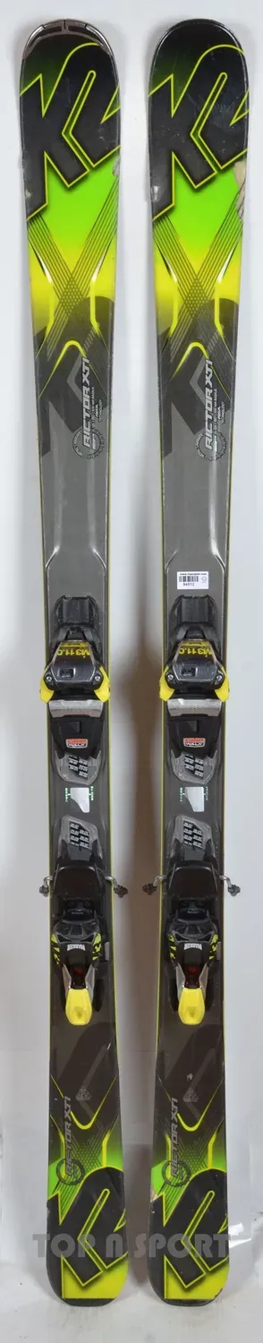 K2 Rictor 80 XTi skis 2e choix pas cher titanal