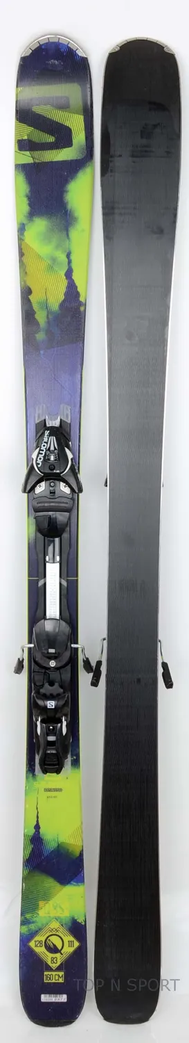 Salomon Q 85 skis occasion utility rocker