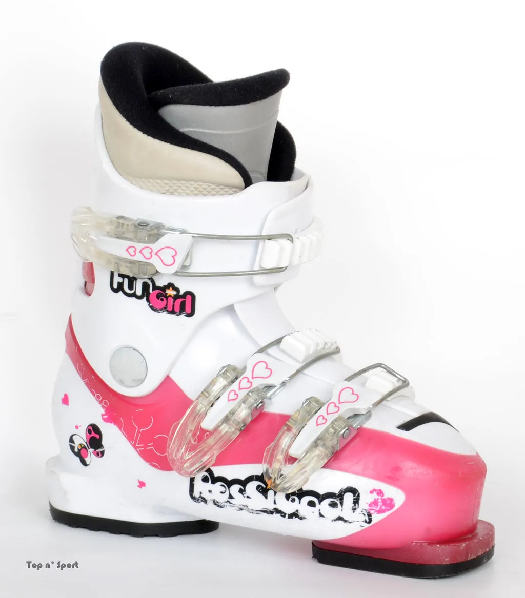 Rossignol Fun Girl J3 chaussures de ski fille occasion