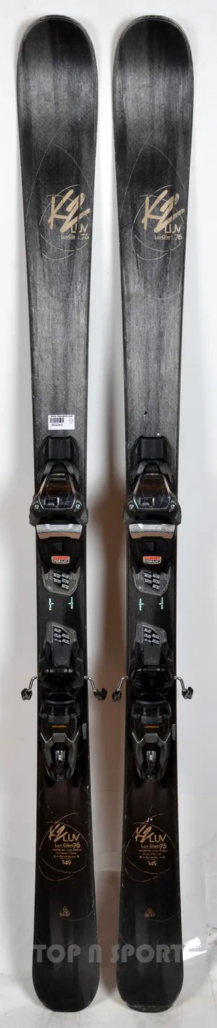K2 Luv Glam 76 skis occasion femme noir