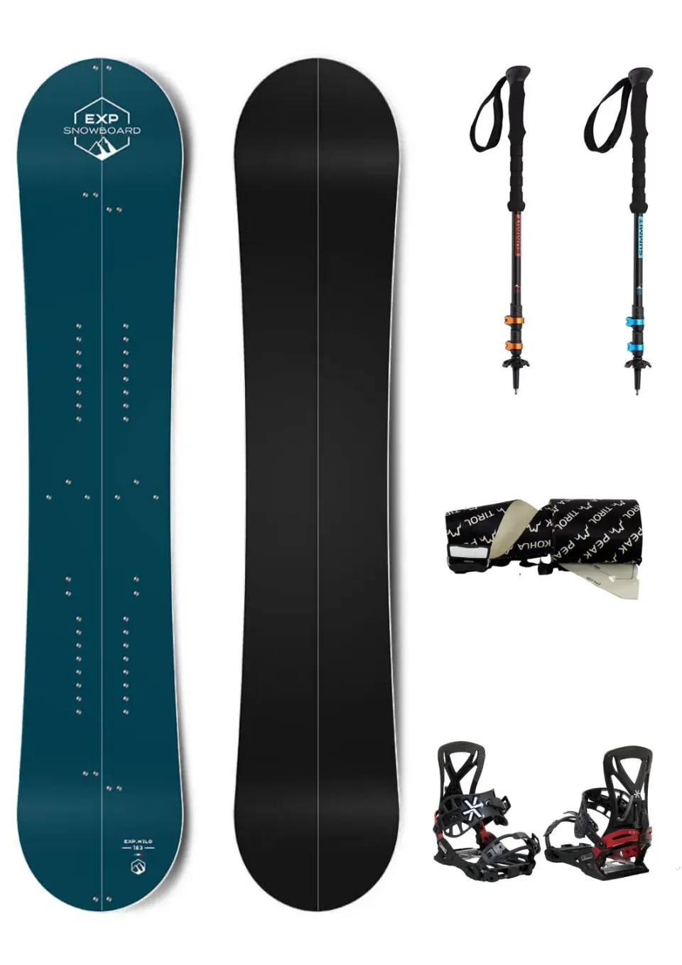 Exp-snowboard Wild Pack splitboard Grizzly Kohla