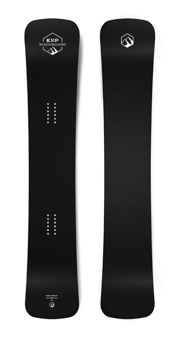 Exp-snowboard Track snowboard piste accroche