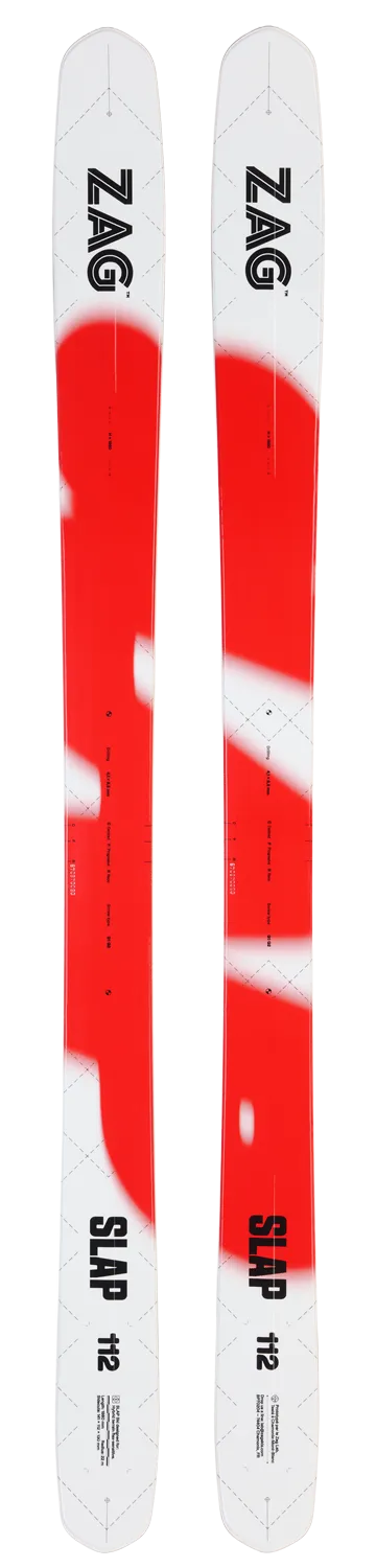 Zag Slap 112 ski de poudreuse double rocker