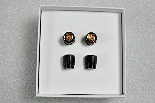 HEAD Porsche Drivers Selection 99104460267 bouchons de valve x4 noirs