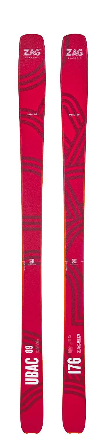 Zag Skis UBAC 89 ski de randonnée