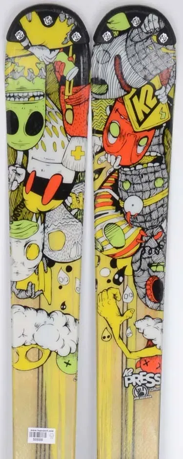 K2 Press skis occasion freestyle park