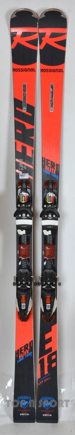 Rossignol Hero Elite LT Ti Konect skis occasion noir piste