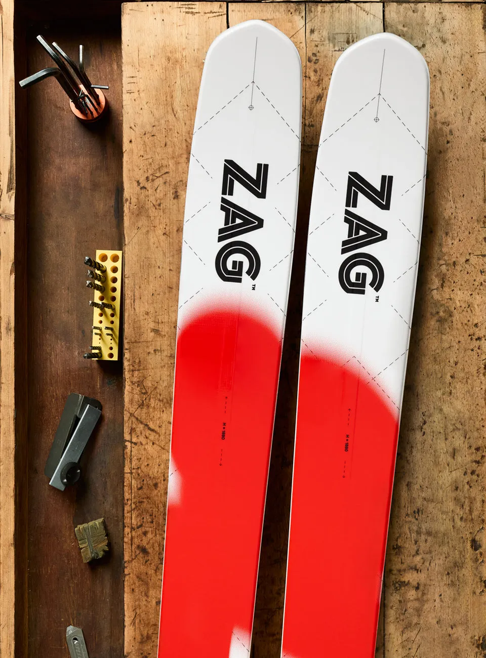 Zag Slap 112 ski de poudreuse double rocker
