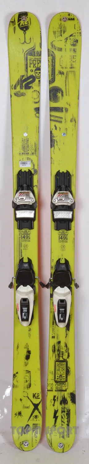 K2 Press skis occasion freestyle
