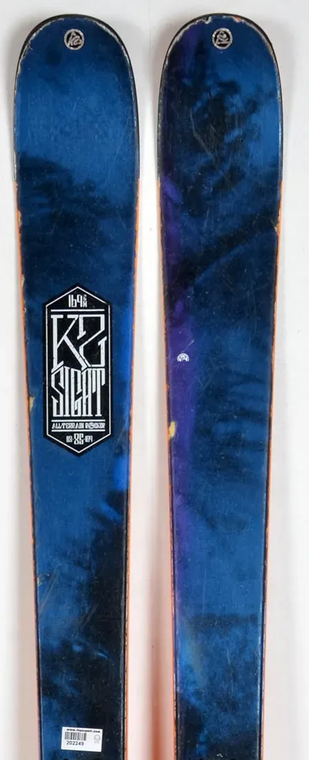 K2 Sight Blue skis occasion freestyle park