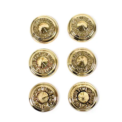 Burton Al Stud Pad de Snowboard Antidérapant Gold Lot de 6