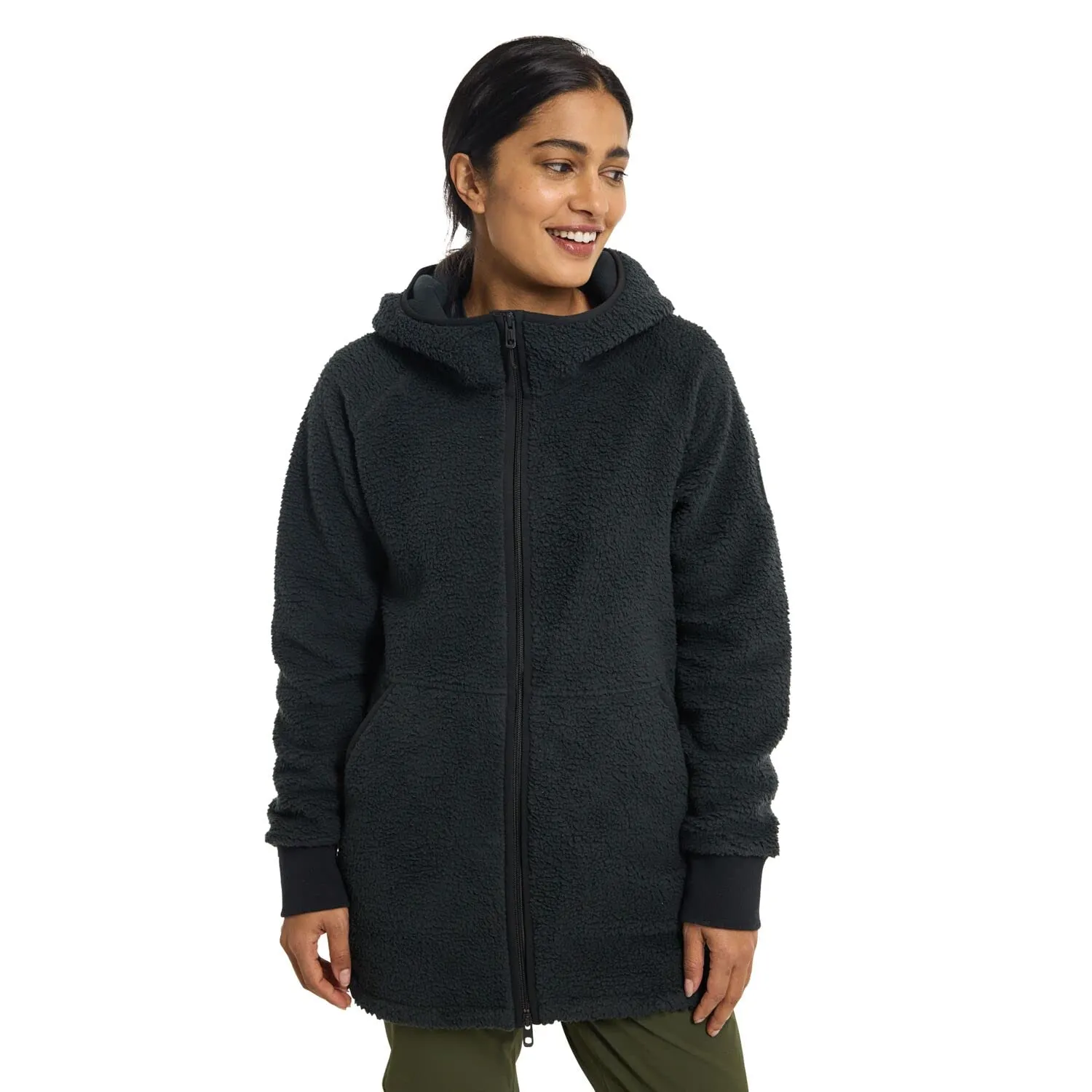 Burton Minxy Sweat Zippé Capuche Femme Polaire