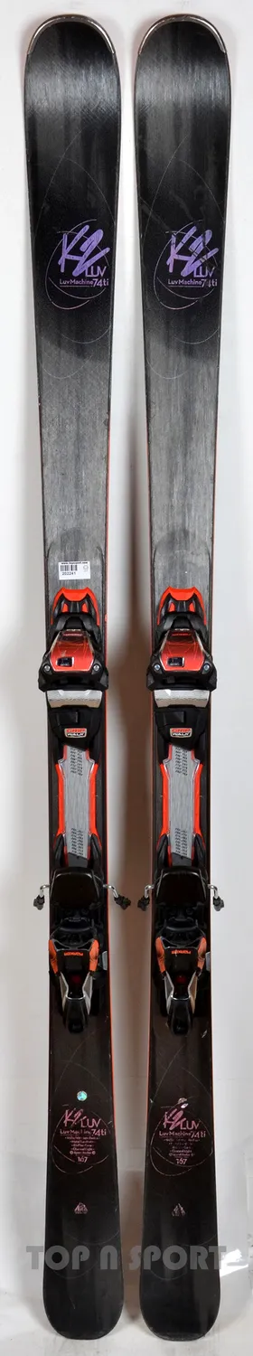 K2 Luv Machine 74 Ti skis occasion femme piste